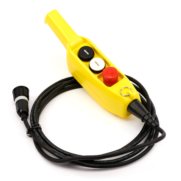 MANDO DE CABLE  CON PARADA DE EMERGENCIA