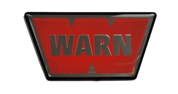 Placa adhesiva insignia WARN.