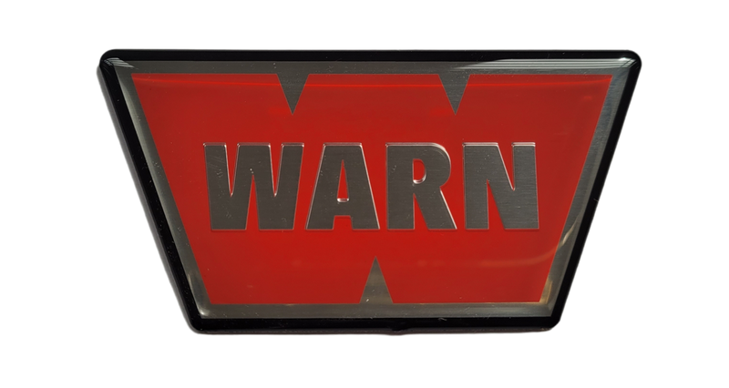 Placa adhesiva insignia WARN.