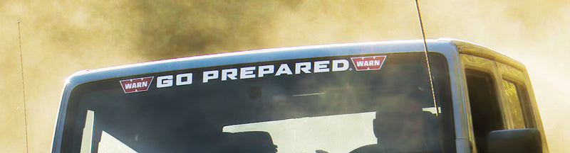 Adhesivo `GO PREPARED´